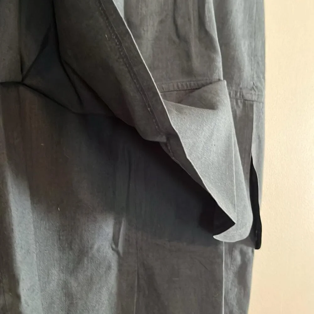 Vintage GiGi by Gillian Linen Blend Lined 80s Dress‎ SZ 6 Lightweight OfficeGirl
